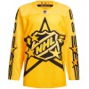 All-Star 2024 tröja Customized NHL Game Adidas x Drew House Gul Authentic - NHL Tröjor Herr